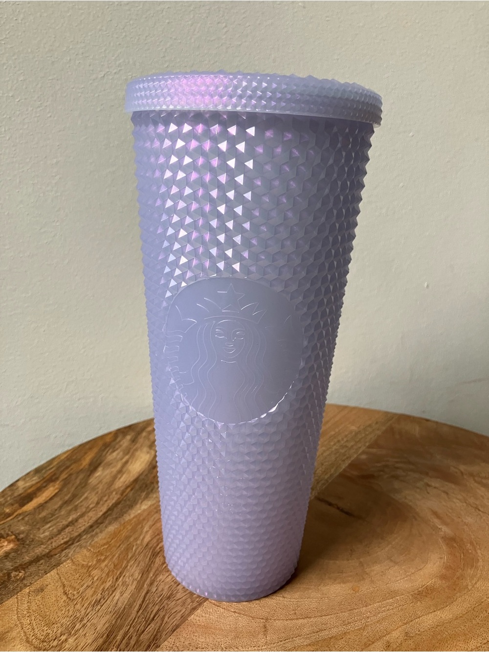 Starbucks | 2021 Winter Holiday Iridescent  Icy Lilac Studded Tumbler 24oz